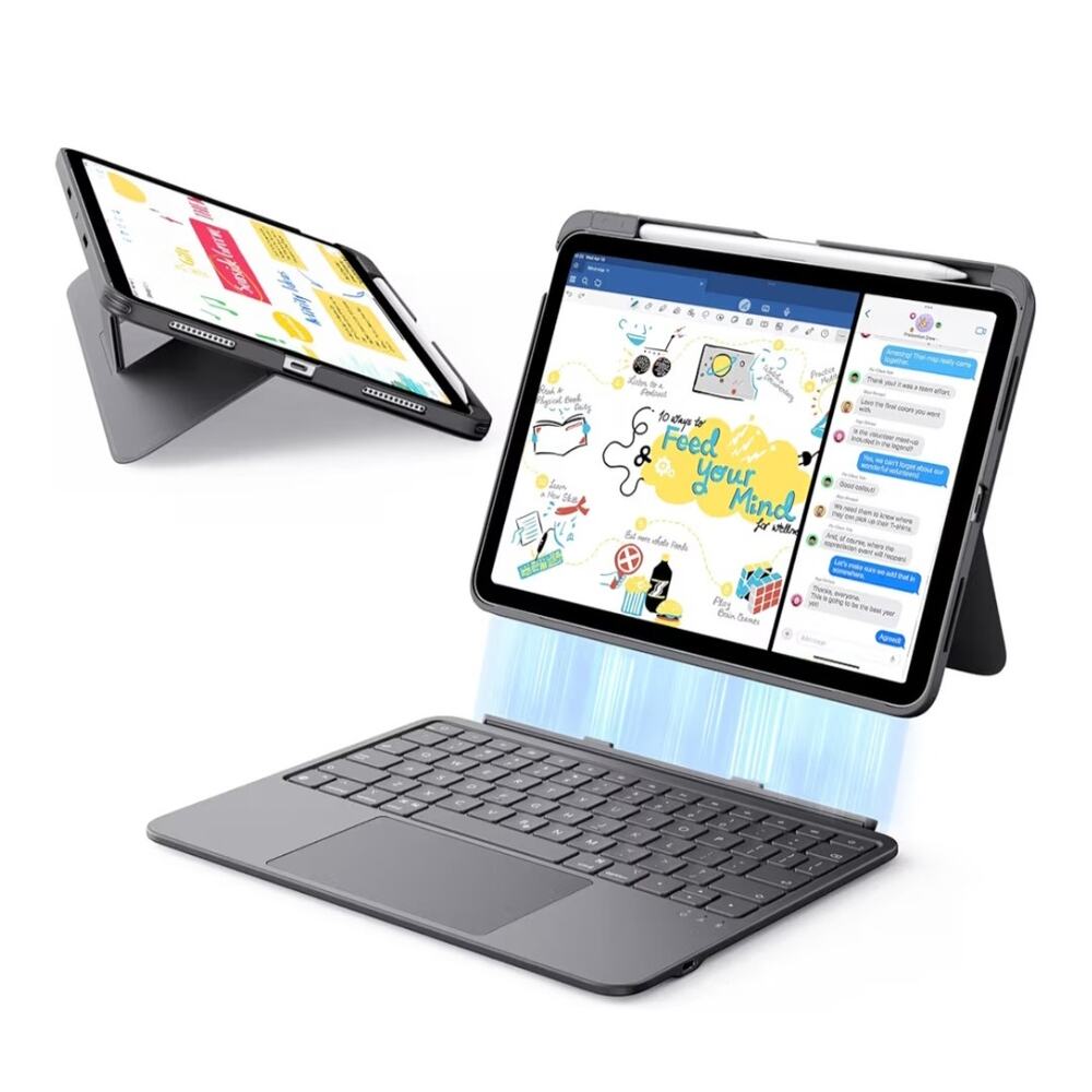 ESR iPad (A16) 11th/10th Gen Flex Series Keyboard Case